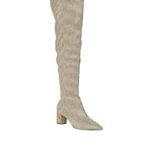 Kurt Geiger Beige Over-the-Knee Boots